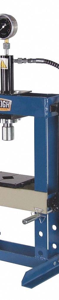 BAILEIGH Hydraulic Press: Manual, H-Frame, 10 ton (MPN HSP-10H). Key specifications — attr1088151: BAILEIGH INDUSTRIAL.