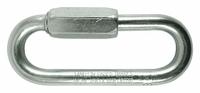 MAILLON RAPIDE Connecting Link: Quick Link, Steel, 4 7/8 in Overall Lg, 1 29/32 in Overall Wd, Plain (MPN G-120-GS). Key specifications — Brand: MAILLON RAPIDE.