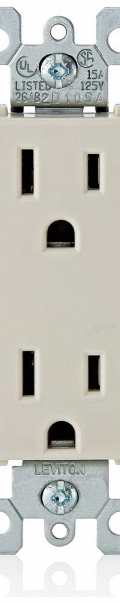 LEVITON Receptacle: Decorator Duplex - General Purpose Receptacles