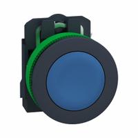 SCHNEIDER Flush Push Button Operator: Non-Illuminated, Flush Profile, Non-Metallic, 30 mm, 1NO (MPN XB5FA61). Key specifications — Brand: SCHNEIDER; Action: Momentary; Series: XB5; Push Button Material Type: Non-Metallic.