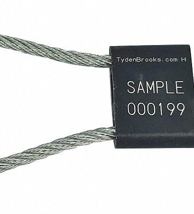 TYDENBROOKS Cable Seals: Black - Adjustable-Length Cable Seals