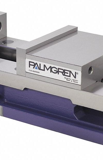 PALMGREN Machine Vise: 6 in Jaw Face Wd - CNC Milling Machine Vises