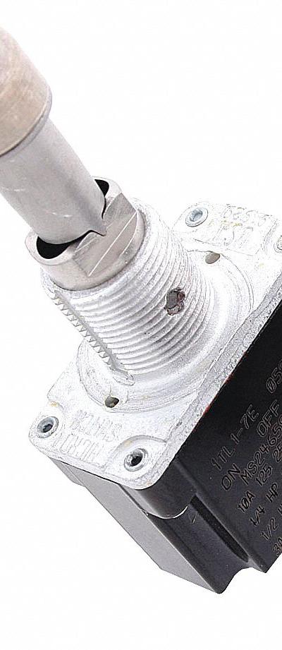 Honeywell Toggle Switch: 2 Position, 2 Connections, SPST, Screw Terminals Connection - Panel-Mount Toggle Switches