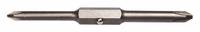 KLEIN TOOLS Double Ended Driver Bit: Imperial, Hand, #1 – Phillips Bit Size and Type Side 1, 2 PK (MPN 32400). Key specifications — attr1132179: Hex; attr1110551: KLEIN TOOLS; attr1132174: Steel.