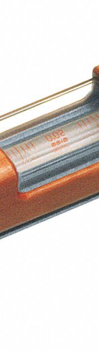 TESA BROWN & SHARPE Master Level: Cast Iron, 1 9/16 in Lg, 2 Level Vials, 0 Plumb Vials, 1 V-Grooves (MPN 05331061). Key specifications — attr940522: 0.1 mm/m; attr940501: TESA BROWN & SHARPE.