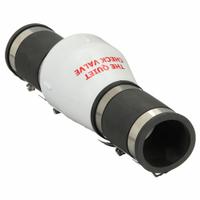 ZOELLER Check Valve: Swing, Inline Valve Body, 1 1/2 in Pipe Size, For Water Media, PVC, Female, PVC (MPN 30-0259). Key specifications — Brand: ZOELLER.