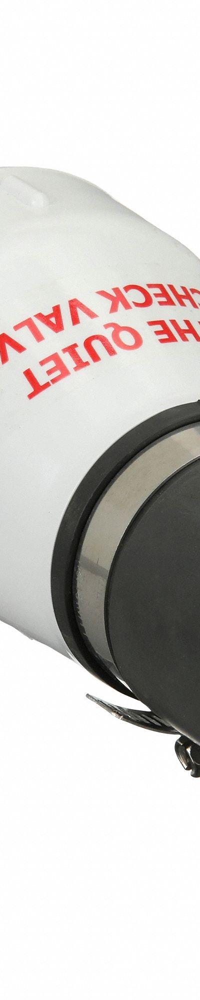 ZOELLER Check Valve: Swing - PVC Silent Spring-Loaded Swing Check Valves