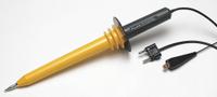 FLUKE Test Probe: CAT I 15000V, Std Probe, 14 in Lg, Black/Yellow, 15,000 V Max Volt (MPN 80K-15). Key specifications — Color: Black/Yellow; Brand: FLUKE.