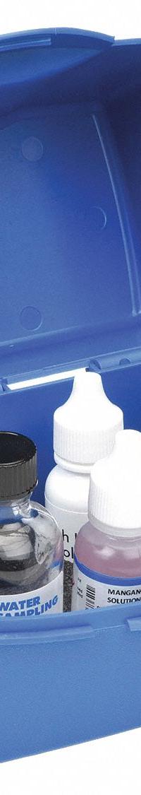 LAMOTTE Dissolved Oxygen Water Quality Test Kit: Dissolved Oxygen, 0.2 to 10 ppm, 0.2 ppm, 50 Tests (MPN 5860-01). Key specifications — Includes: Direct Reading Titrator; Range: 0.2 to 10 ppm; Sensitivity: 0.2 ppm; Test Parameters: Dissolved Oxygen.
