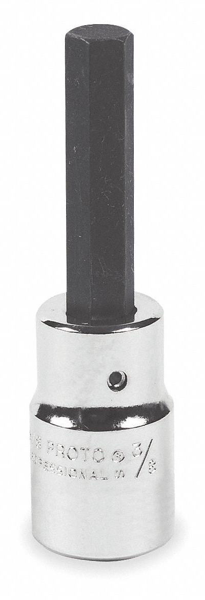 PROTO Socket Bit: 1/2 in Drive Size - Hex Bit Sockets