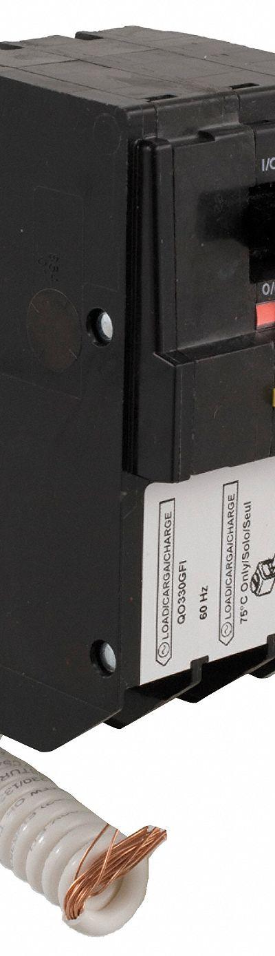 SQUARE D Miniature Circuit Breaker: 50 A - QO Series, Plug-In Square D Miniature Circuit Breakers