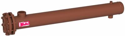 THRUSH Steam to Water Heat Exchanger: 610,000 BtuH Water Heat Dissipation, 62 gpm - U-Tube Heat Exchangers