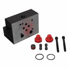 STONE Valve Manifold: For 1 Circuits, 9/16 in SAE, 9/16 in SAE, 2 41/50 in Overall Lg, Aluminum (MPN KB11). Key specifications — attr98857: STONE; attr97965: KB11; attr96447: 9/16 in SAE; attr96449: 9/16 in SAE; attr96457: Aluminum; attr99076: Manifold.