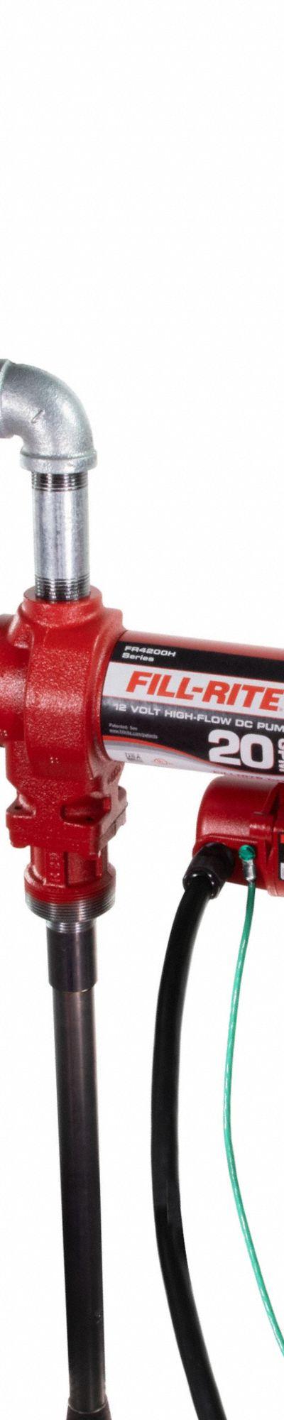 FILL-RITE Electric Drum Pump: 12 V DC - Bung-Mount DC-Powered Fuel Transfer Pumps