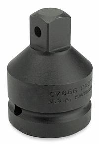 PROTO Impact Socket Adapter: 1 in Input Drive Size, Black Oxide, 3/4 in Output Drive Size, Square (MPN J07656). Key specifications — attr1204900: Square; attr1204904: Locking Not Included; attr1204910: PROTO; attr1204913: Black Oxide.