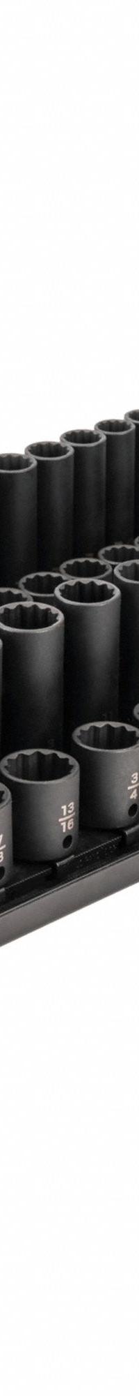 TEKTON Impact Socket Set: 3/8 in Drive Size, 68 Pieces, 1/4 to 1 in/6 mm to 24 mm Socket Size Range (MPN SID91219). Key specifications — attr1204251: TEKTON; attr1215453: 3/8 in; attr1215454: 1/4 to 1 in; attr1224229: Friction.