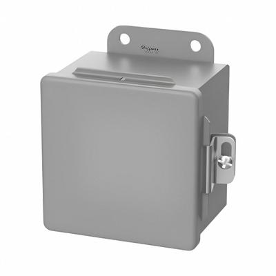 HOFFMAN Enclosure: Steel, 12 in x 10 in x 5 in, NEMA 12/13, Solid Cover, Hinged - Steel Dust-Tight Enclosures