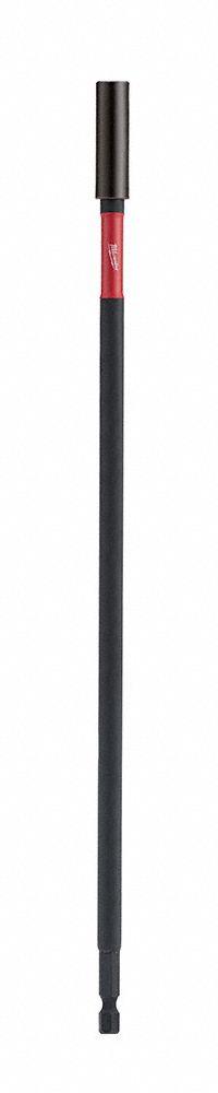 MILWAUKEE Bit Holder: Bit Holder, Impact, 1/4 in Compatible Bit Size, Hex Compatible Bit Shank (MPN 48-32-4512). Key specifications — attr1132695: Hex; attr1132691: Impact Rated; attr1132694: Magnetic; attr1132704: MILWAUKEE.