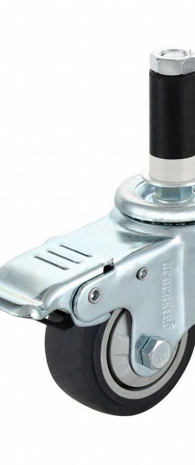 FLEXPIPE Caster: Caster - Casters & Feet for Clamp-On Pipe Systems