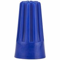 3M Twist-On Wire Connectors: Blue, Wire Sizes 22 AWG – 16 AWG, 300 V, 1,000, PK (MPN H-30-BIN). Key specifications — Brand: 3M; Maximum Wire Combination: (1) 14 AWG with (1) 18 AWG; Manufacturer Part Number: H-30-BIN; Minimum Wire Combination: (5) 22 AWG.