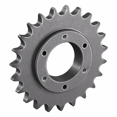 TSUBAKI Sprocket: For 60 Chain, 23 Teeth, 5.508 in Pitch Dia, 5.91 in Outside Dia - Size 60 Bushed-Bore Roller Chain Sprockets