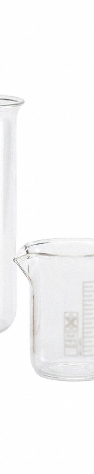 APPROVED VENDOR Beaker: Low Form - Low Form Plastic Beakers Without Handles
