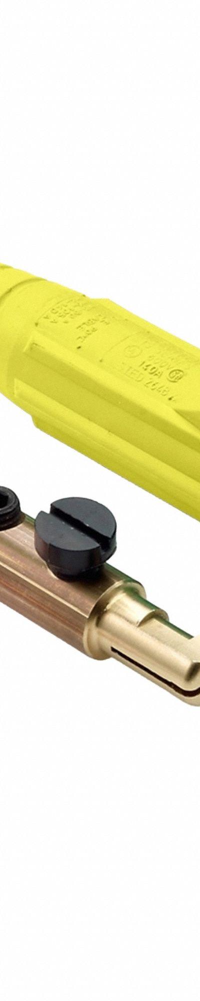 LEVITON Single Pole Inline: Male - Plugs with Set Screw Terminations