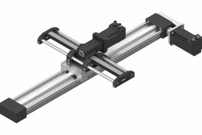 IGUS Actuator: 2 Axes, 800 mm X-Axis x 500 mm Y-Axis, 5 kg Max Payload - 2-Axis Gantries