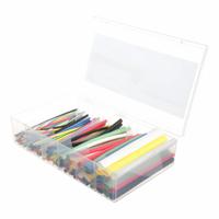 3M Heat Shrink Tubing Kit: 133 Pieces, 1 in, 2:1, 48 in, Polyolefin, Multiple Sizes (MPN FPASSTAS6"K). Key specifications — I.D. Before Shrinking: 1 in; Shrink Ratio: 2:1; Length: 48 in; Color: Yellow; Use With Wire Size: 1 AWG to 28 AWG; Shrink Tubing Kit Type: Heat Shrink Tubing Kit; Brand: 3M.