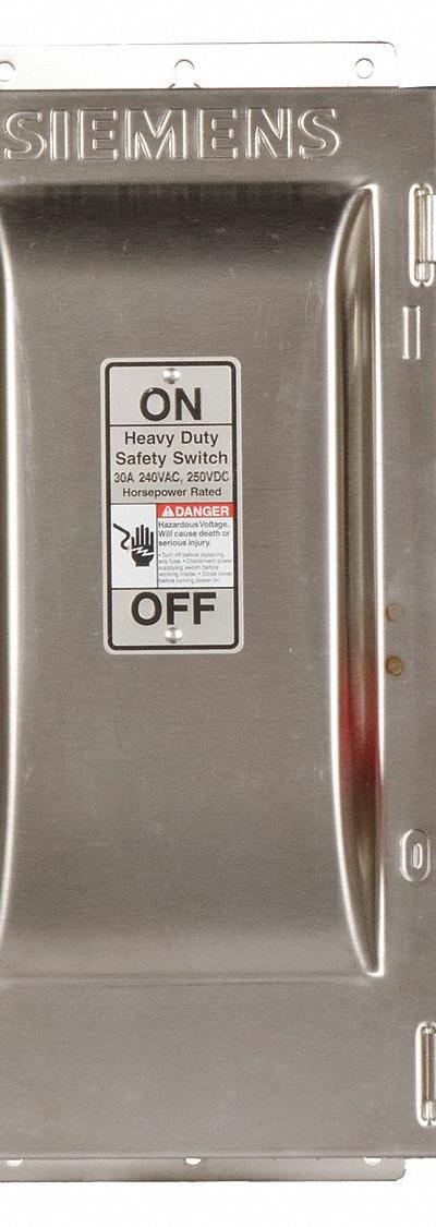 SIEMENS Safety Switch: Fusible - Fusible Safety Switches