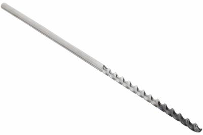 OSG Extra Long Drill Bit: 2 mm, 85 mm Overall Lg, 120° R-Thinning Point - Chip-Clearing Cobalt Extended-Length Drill Bits