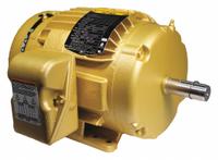 BALDOR General Purpose Motor: Rigid Base Mount, Totally Enclosed Fan Cooled, 1 hp, 208-230/460V AC (MPN EM3581T). Key specifications — Brand: BALDOR; Nameplate Voltage @ 60 Hz: 208-230/460V AC; Full Load Current @ 60 Hz: 3/1.5 A; Nameplate RPM @ 60 Hz: 1,760 RPM; Motor Enclosure: TEFC.