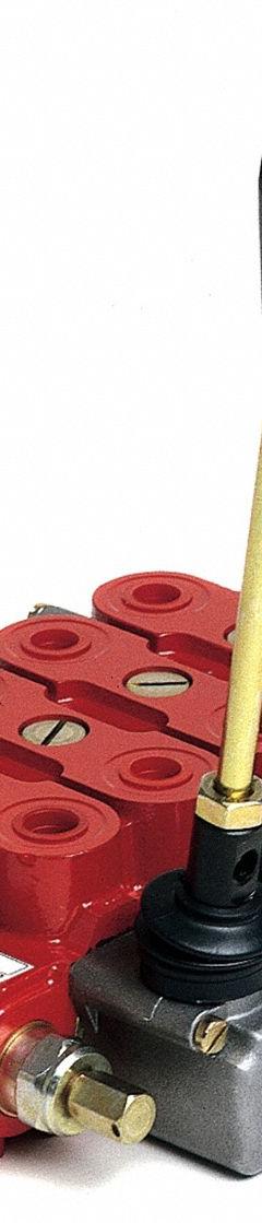 BUCHER HYDRAULICS Lever Operated Sectional Valve: Four-Way / Three Positions, Tandem Center (MPN HDM11S/4). Key specifications — attr1017968: BUCHER HYDRAULICS; attr1017969: Tandem Center; attr1018005: Spring Center to Neutral.