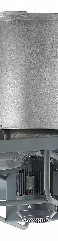 Axial Upblast Roof Exhaust Fan: Direct Drive, 30 in Blade, 10,440 cfm, TEFC, 3/4 hp, 115/230V AC, 1 (MPN AML-30-3/4-1-TEFC). Key specifications — Number of Speeds: 1; Nameplate Voltage: 115/230V AC; Brand: AMERICRAFT FAN.