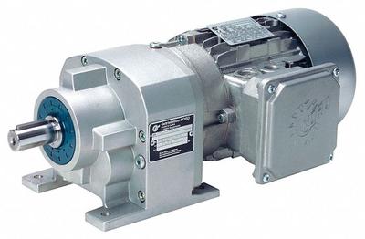 NORD Gearmotor: Parallel, Single Output Shaft, 3-Phase, TEFC, 28 RPM - Inline Shaft Washdown-Duty AC Gearmotors