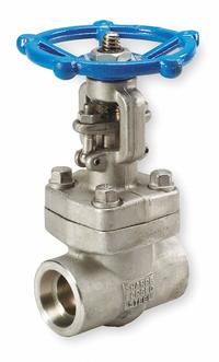 SHARPE Gate Valve: 2 in, 316L Stainless Steel, Rising, Socket x Socket, 1,120 psi CWP, Wheel (MPN 4371003940). Key specifications — Bonnet Material: 316L Stainless Steel; Wedge Material: 316 Stainless Steel; Brand: SHARPE.