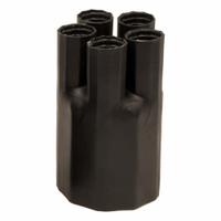 ELECTRIDUCT Heat Shrink Breakout Boots: 10 Pk, 3.93 in I.D. Before Shrinking, 7.7 in Lg, Black (MPN HSB-5-4.0-10PK). Key specifications — Brand: ELECTRIDUCT; Color: Black; _Pack Size: 10.
