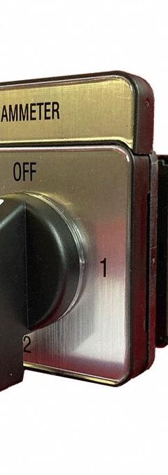 BENEDICT GMBH Ammeter Cam Switch: 3 Poles, Maintained, Three Phase, 600V (MPN M10H E M32+270+503+G2). Key specifications — Phase: Three; Action: Maintained; Voltage Rating: 600V; Brand: BENEDICT GMBH.