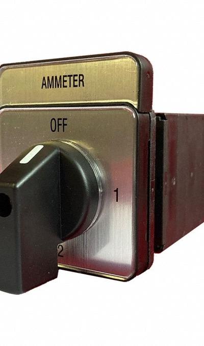 BENEDICT GMBH Ammeter Cam Switch: 3 Poles, Maintained, Three Phase, 600V - Cam Switches