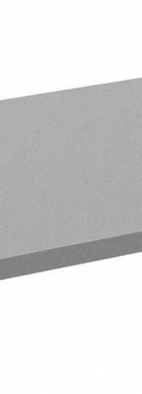 TENNSCO Workbench Shelf: 96 in Overall Wd, 36 in Overall Dp, Gray, Steel, Includes Mounting Hardware (MPN FS-3696). Key specifications — Includes Mounting Hardware: Yes; Color: Gray.