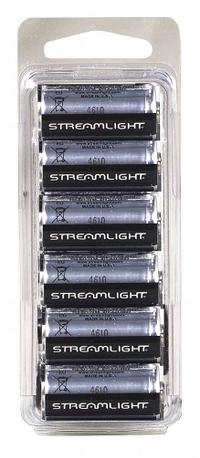 STREAMLIGHT Battery: CR123A Battery Size, Lithium, 1,400 mAh Capacity, 3V DC, 12 PK (MPN 85177). Key specifications — attr114739: Lithium; attr117152: STREAMLIGHT.