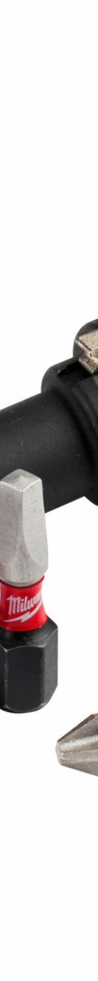 MILWAUKEE Bit Holder: Bit Holder, Impact, 1/4 in Compatible Bit Size, Hex Compatible Bit Shank (MPN 48-32-2350). Key specifications — attr1132695: Hex; attr1132691: Impact Rated; attr1132694: Nonmagnetic; attr1132704: MILWAUKEE.