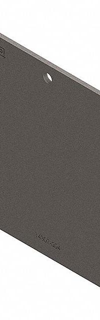 Wireway Closure Plate: 2 1/2 in Wd, 2 1/2 in Ht, 3 7/8 in Lg, Steel (MPN F22LP). Key specifications — Brand: HOFFMAN; With Knockouts: No.