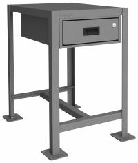 DURHAM MFG Work Table: Fixed Ht, Steel, 24 in x 18 in, 2,000 lb Overall Load Capacity, Steel (MPN MTD182430-2K195). Key specifications — Brand: DURHAM MFG; Unit Type: Not Expandable or Modular.