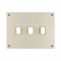 LEGRAND Wall Plate: Toggle, 3 Gang, Ivory, Jumbo Size (MPN WSP33S2IVYPS). Key specifications — Brand: LEGRAND; Material: Stainless Steel; Includes: Allen Head Screws.