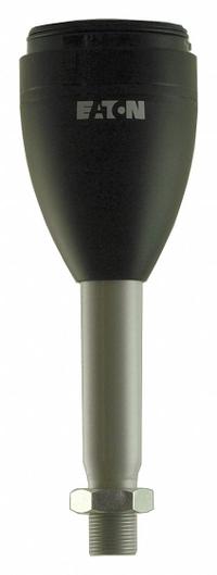 EATON Mounting Base: Tower Light Base, For SL7, 3 1/2 in Overall Ht, 2 3/4 in Overall Dia (MPN SL7-CB-T-250). Key specifications — Brand: EATON; Compatible with Series: SL7; Connection Type: Spring-Loaded Terminal; Housing Color: Black; IP Rating: IP66; Mounting Location: Threaded Mount; Manufacturer Part Number: SL7-CB-T-250; Includes: Banjo Belt.