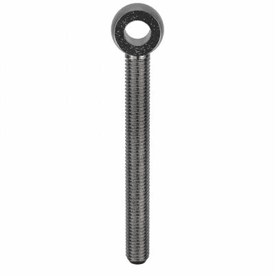 APPROVED VENDOR Fixed Rod End: Steel, Black Oxide, Right Hand, M8-1.25 Thread Size - Steel Male Threaded Fixed Rod Ends