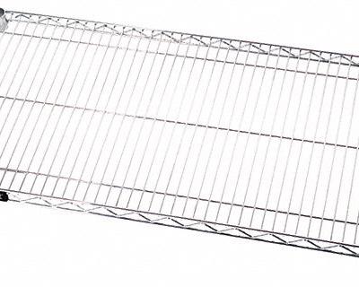 QUANTUM Wire Shelf: 42 in x 14 in - Wire Shelves for Dry Use