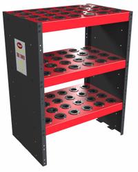 HUOT CNC ToolTower: For BT40/CAT40/NMTB40 Taper, 72 Compartments (MPN 13840). Key specifications — attr1032828: HUOT; attr1036351: 13840.