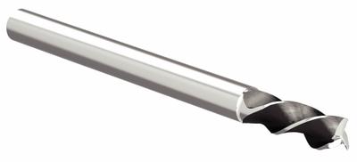 WIDIA HANITA Square End Mill: Carbide, 3 Flute, 8 mm Mill Dia, 18 mm LOC - Reduced-Neck Fast-Cutting Carbide Square End Mills for Aluminum